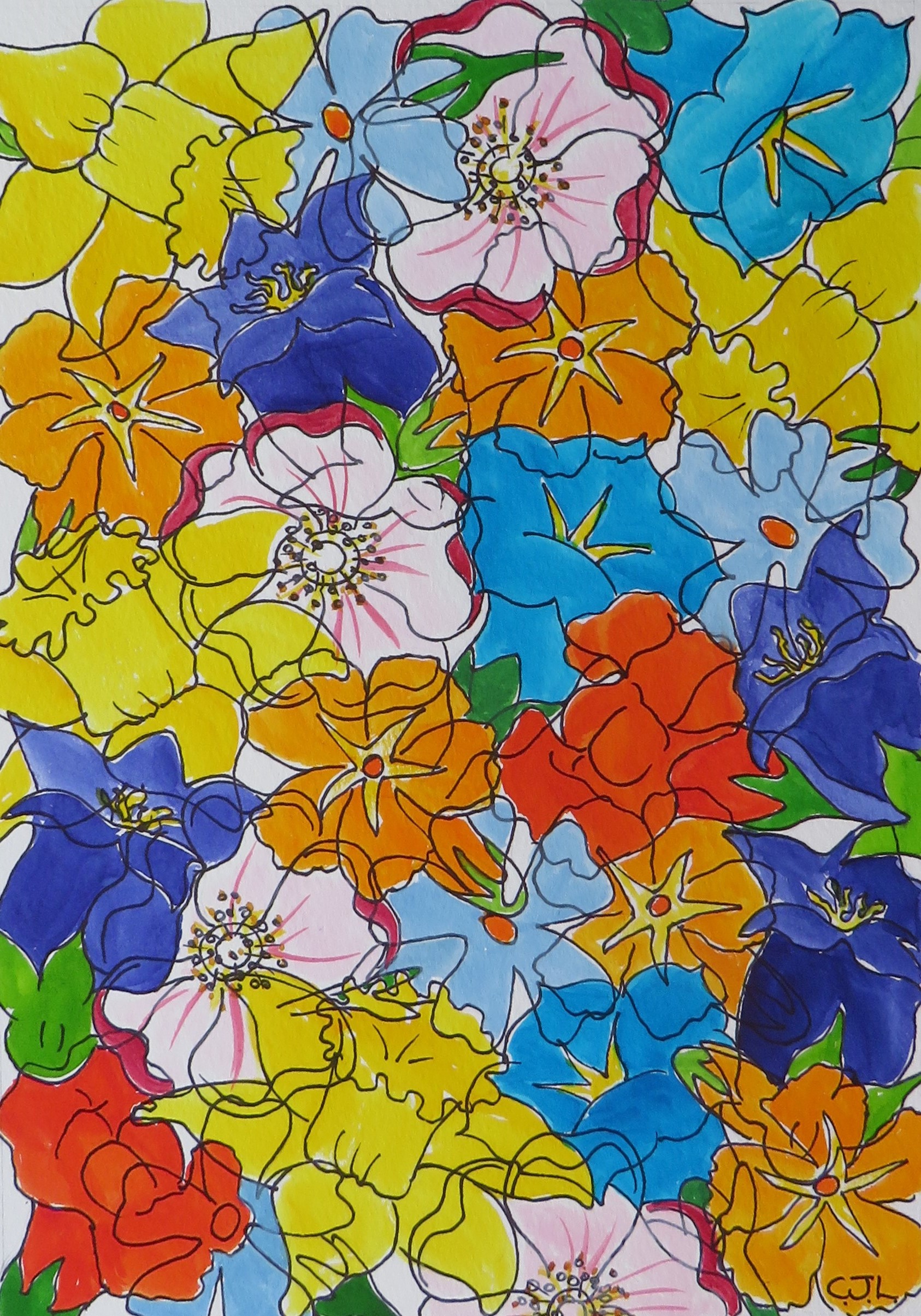 (10) Christine Lewis - The Shape of Flowers Image